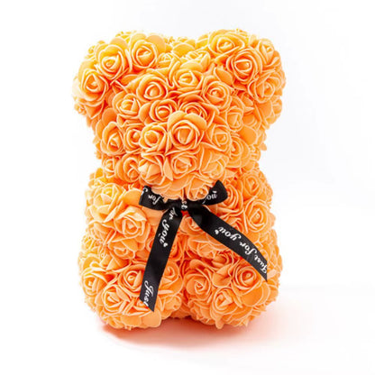 Description Report Item Item:Rose Dog Height:25Cm Material:Pe+Artificial Rose