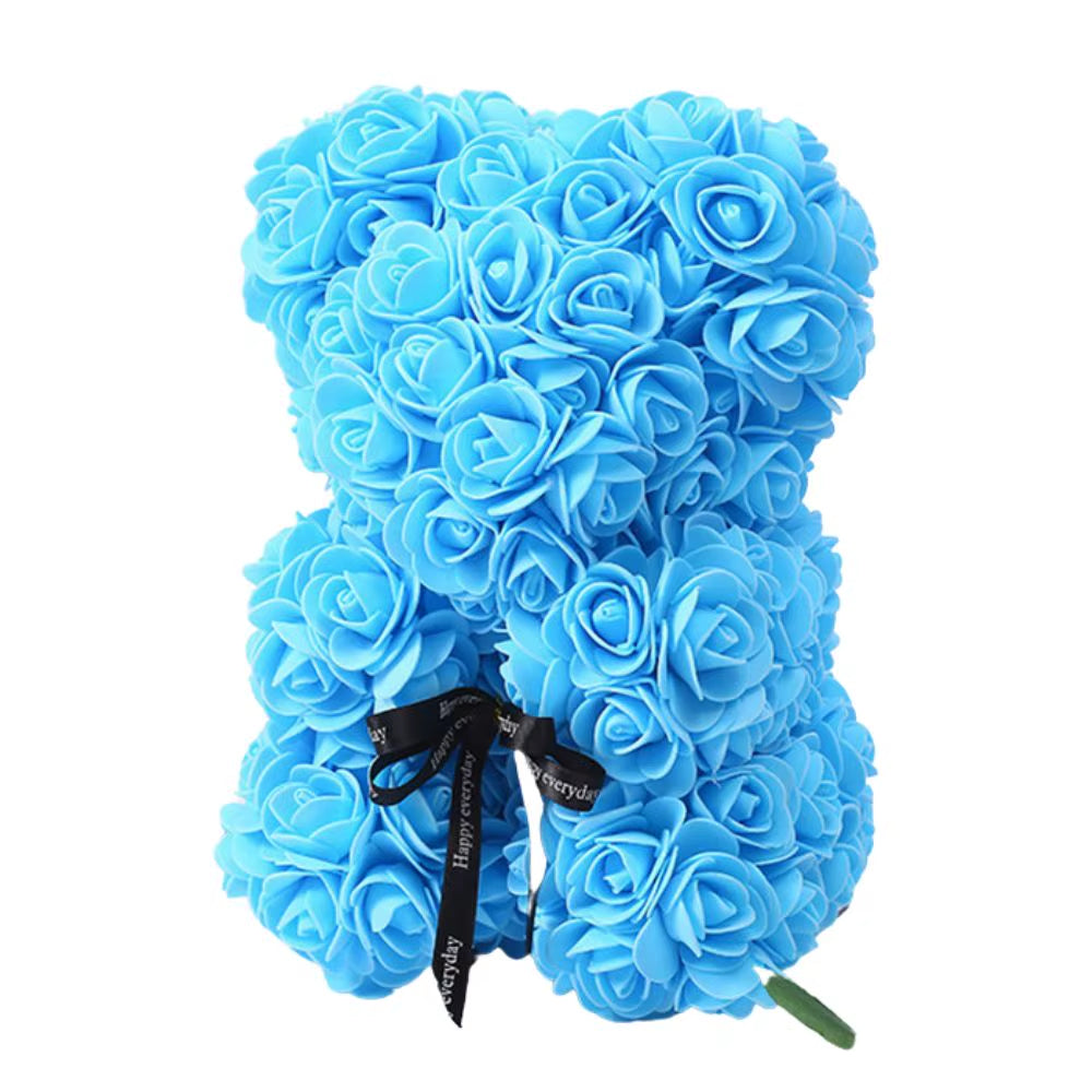Description Report Item Item:Rose Dog Height:25Cm Material:Pe+Artificial Rose