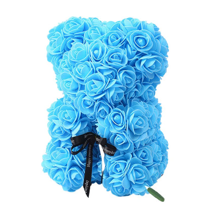 Description Report Item Item:Rose Dog Height:25Cm Material:Pe+Artificial Rose