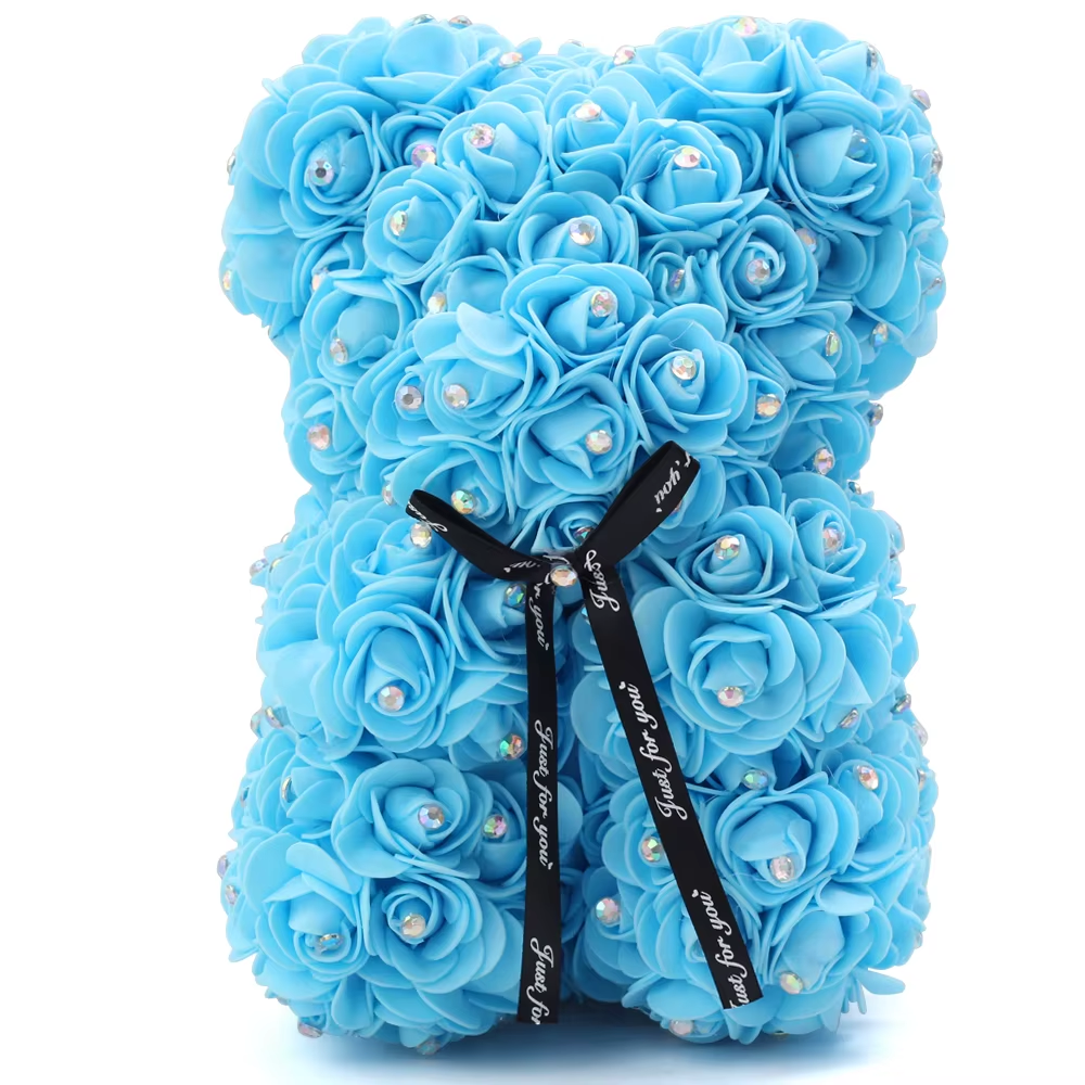 Description Report Item Item:Rose Dog Height:25Cm Material:Pe+Artificial Rose