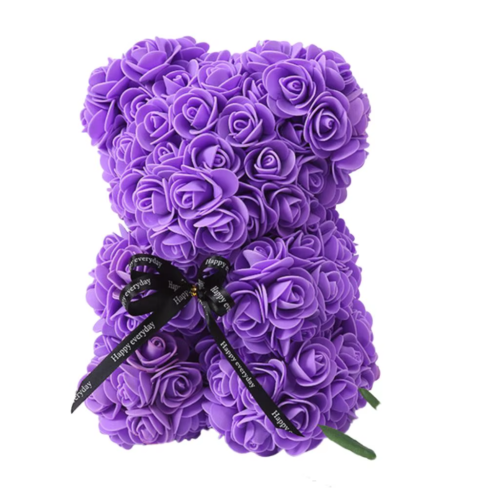 Description Report Item Item:Rose Dog Height:25Cm Material:Pe+Artificial Rose