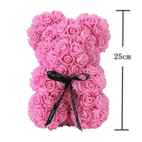 Description Report Item Item:Rose Dog Height:25Cm Material:Pe+Artificial Rose