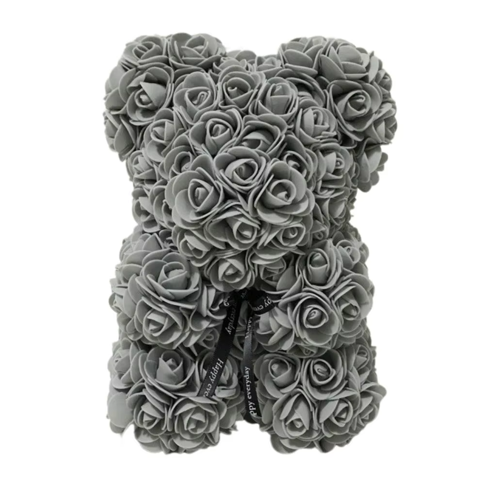 Description Report Item Item:Rose Dog Height:25Cm Material:Pe+Artificial Rose