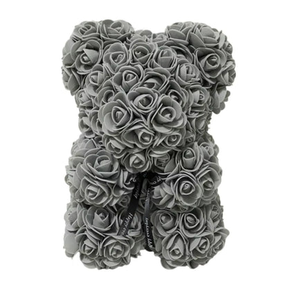 Description Report Item Item:Rose Dog Height:25Cm Material:Pe+Artificial Rose